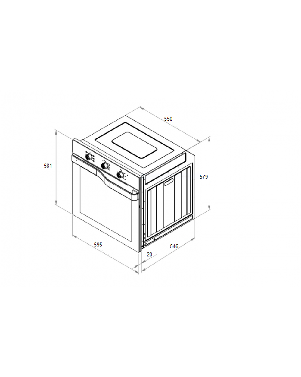 Духовой шкаф Schtoff Decor 2100